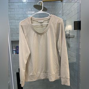 Athleta nude crew neck